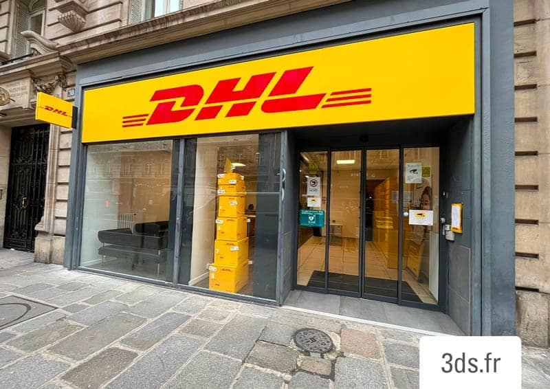 Enseigne Exterieur Dhl 3ds Groupe