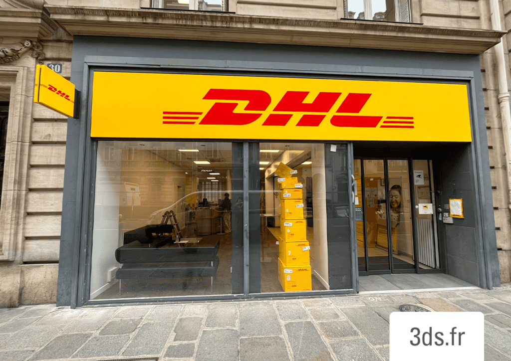 Dhl Enseigne Bandeau 3ds Groupe