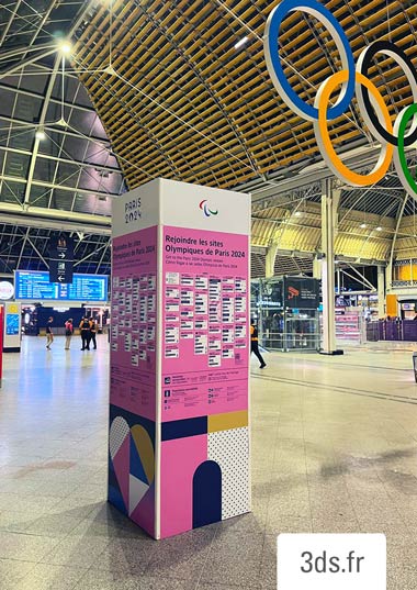 Totem 1 Paris Jo 2024