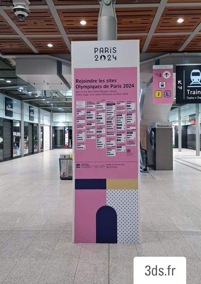 Totem Jeux Paris 2024