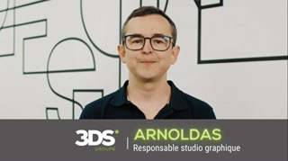 Arnoldas, Responsable Studio Graphique