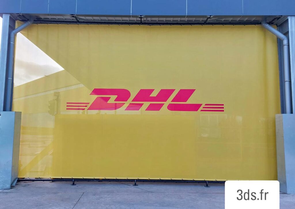 Enseigne Bache Dhl 3ds Groupe