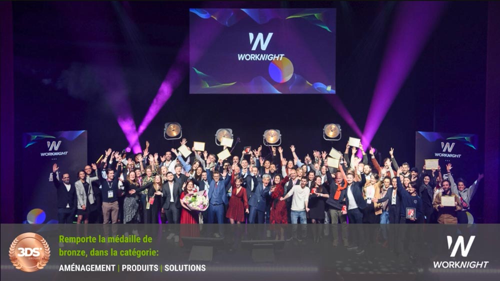 3DS Groupe récompensée aux trophées Worknight