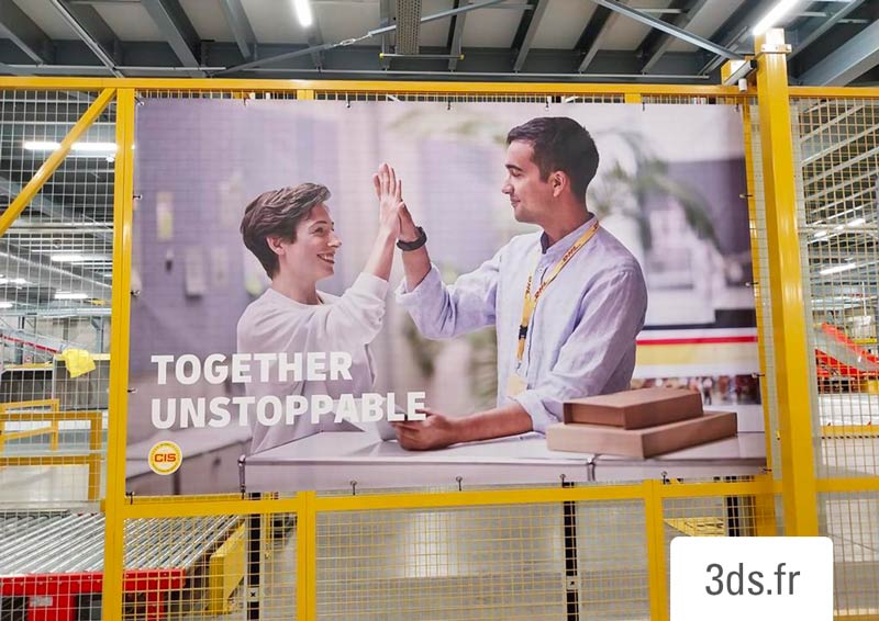 Visuel Corporate Phrase Dhl 3ds Groupe