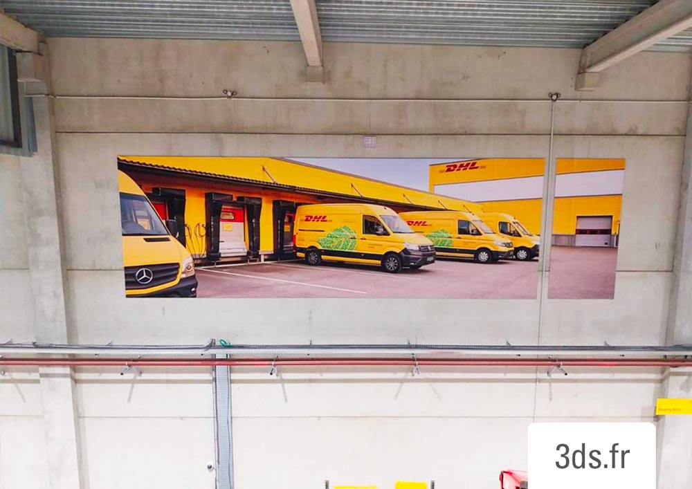 Visuel Toile Tendue Hub Dhl 3ds Groupe